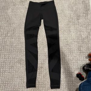 Lululemon Wunder Under with Mesh Detail